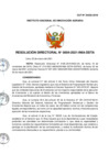 Vista preliminar de documento Resolución Directoral N° 0004-2021-INIA-DDTA