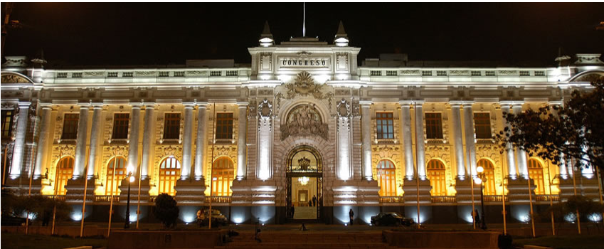 Sede del Congreso de la República.