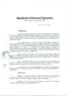 Vista preliminar de documento Resolución de Dirección Ejecutiva