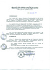 Vista preliminar de documento Resolución de Dirección Ejecutiva