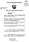 Vista preliminar de documento Resolución Jefatural N° 0032-2021-INIA