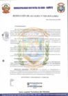 Vista preliminar de documento  RESOLUCION DE ALCALDIA N°028 _ 2019 - A/MDA