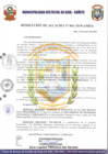 Vista preliminar de documento  RESOLUCION DE ALCALDIA N°041 _ 2019 - A/MDA