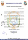Vista preliminar de documento  RESOLUCION DE ALCALDIA N°053 _ 2019 - A/MDA
