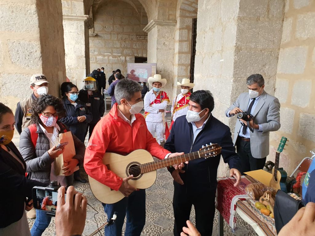  Ministro de Cultura cumple agenda de trabajo en Cajamarca