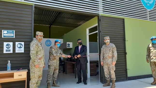 Viceministro de Políticas para la Defensa inauguró nuevas instalaciones de Cecopaz