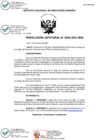 Vista preliminar de documento Resolución Jefatural N° 0034-2021-INIA