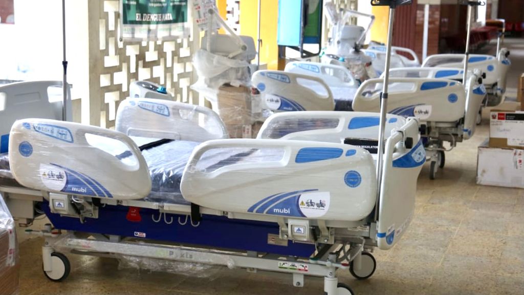 Iquitos cuenta con diez nuevos kits de camas UCI para pacientes Covid-19