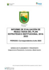 Vista preliminar de documento Evaluación PEI 2020 - 2018-2023