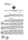 Vista preliminar de documento Resolución de la Unidad de Administración y Finanzas Nº 14-2021-PRONIS