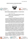 Vista preliminar de documento Resolución de Gerencia General N° 0015-2021-INIA-GG