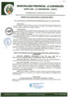 Vista preliminar de documento OM-002-2021-MPLC