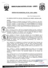 Vista preliminar de documento ORDENANZA MUNICIPAL N°016 _ 2015 - A/MDA