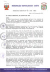 Vista preliminar de documento ORDENANZA MUNICIPAL N°023 _ 2015 - A/MDA
