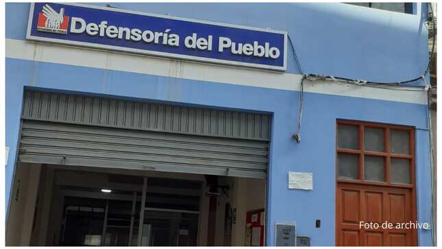 Fachada de oficina defensorial en Moquegua
