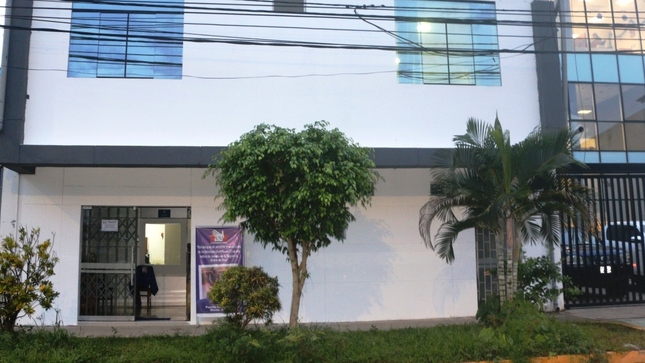 Fachada de oficina defensorial en Madre de Dios 