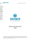 Vista preliminar de documento Memoria Institucional 2020 Senace.pdf