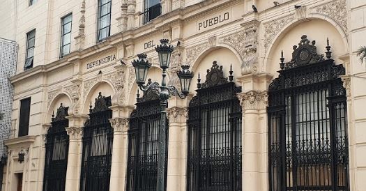Fachada de oficina principal