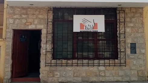 Fachada de oficina defensorial en Tumbes