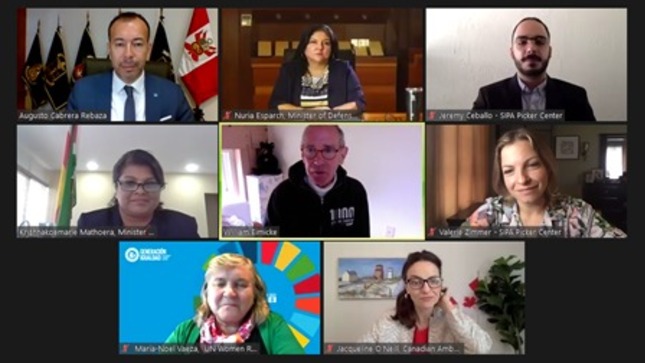 Ministra de Defensa: Mujeres y hombres tendrán las mismas oportunidades en las Fuerzas Armadas