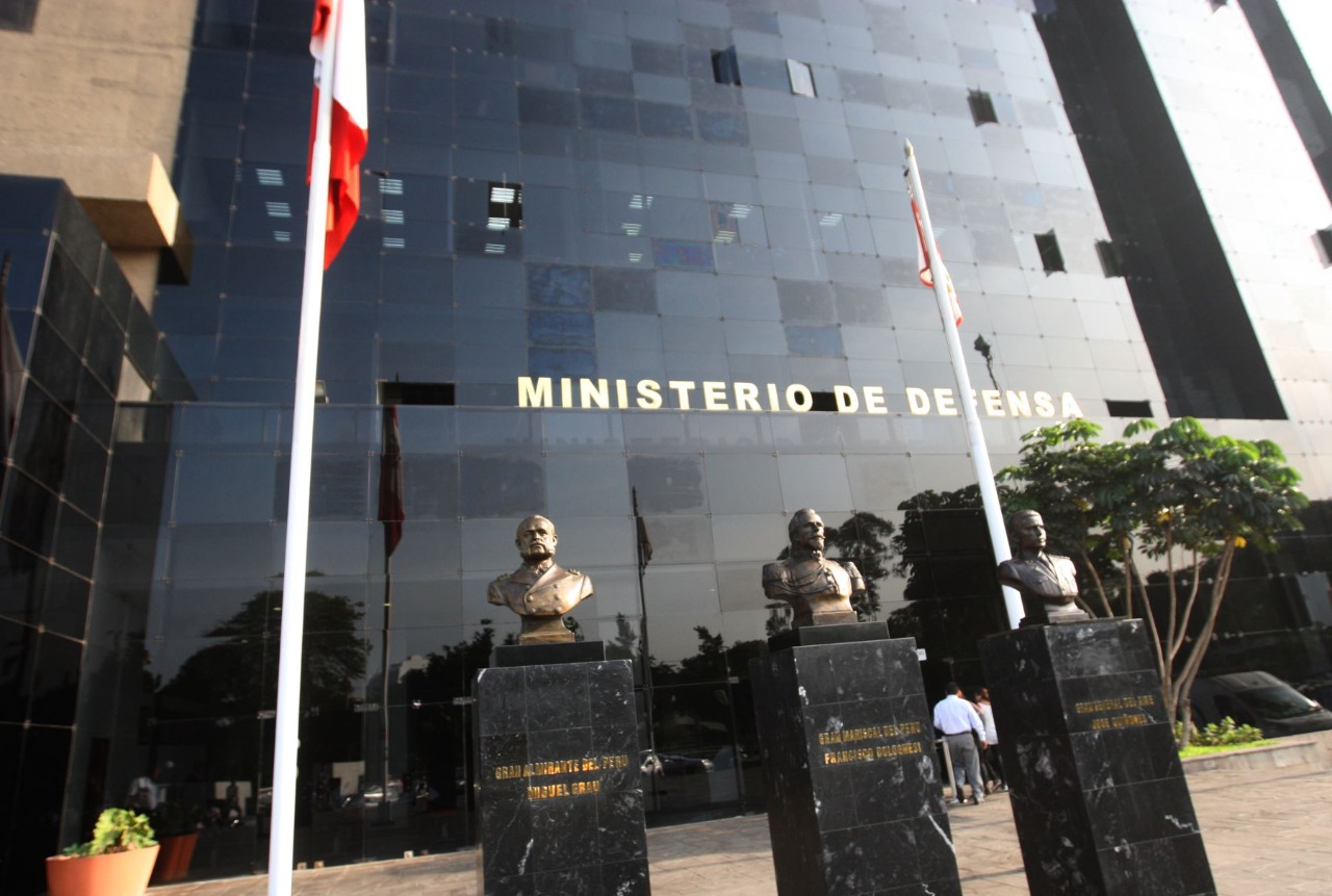 Frontis Ministerio de Defensa