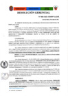 Vista preliminar de documento Resolución Gerencial N° 006 - Aprobación del Plan de Trabajo - Operación TAYTA COE 2021