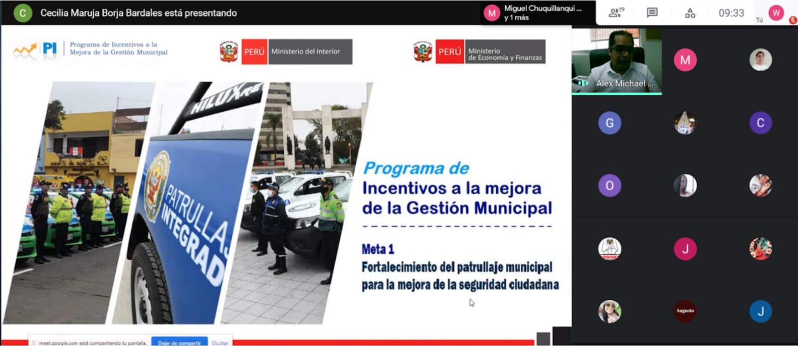 Más de 600 representantes de municipalidades fueron capacitados en seguridad ciudadana
