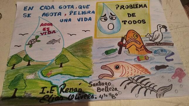 Pisco: ANA premia a ganadores de concurso de dibujo en conmemoración al Día  Mundial del Agua - Noticias - Autoridad Nacional del Agua - Plataforma del  Estado Peruano