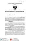Vista preliminar de documento Resolución Directoral N° 0055-2021-INIA-OA