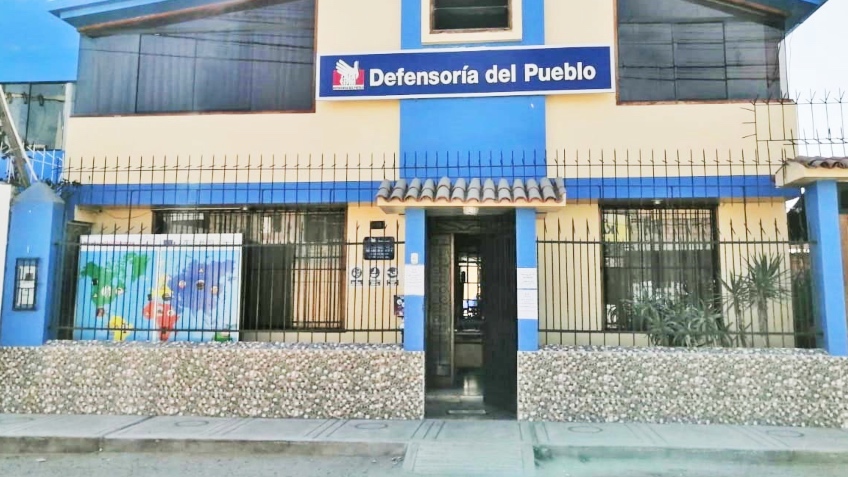 Fachada de oficina defensorial