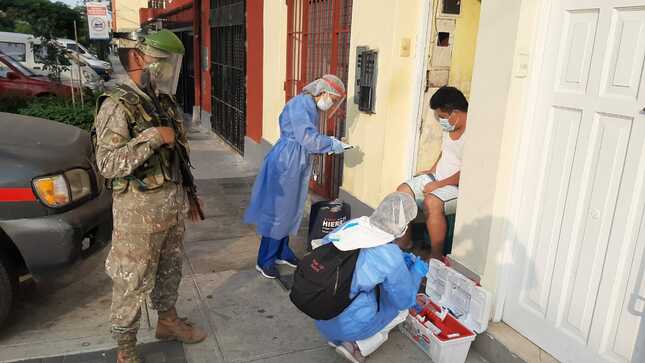 Operación Tayta se realizó hoy en Jesús María, Villa El Salvador y Lurín