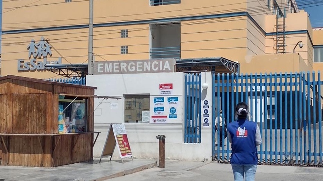 Fachada de Hospital Luis Heysen Incháustegui