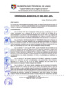 Vista preliminar de documento ORDENANZA MUNICIPAL N°003-2021-MPL.pdf