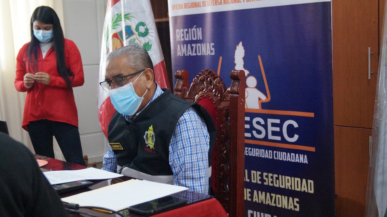 Instalación y Juramentación del Comité Regional de Seguridad Ciudadana año 2021