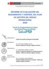 Vista preliminar de documento INFORME DE EVALUACION DE SEGUIMIENTO Y CONTROL DEL PLAN GESTION DE RIESGOS OPERACIONAL 2020.pdf