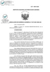 Vista preliminar de documento Resolución de Gerencia General N° 0027-2021-INIA-GG