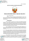 Vista preliminar de documento Resolución Directoral N° 0006-2021-INIA-DDTA