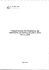 Vista preliminar de documento presupuesto-institucional-de-apertura-2006