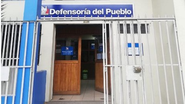 Foto de fachada de oficina defensorial