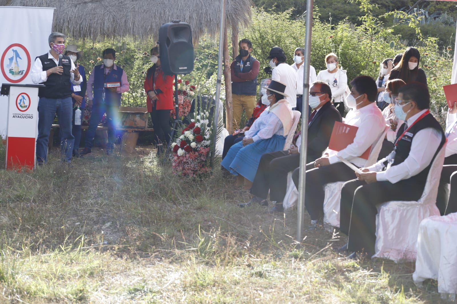 Ministro de Cultura visitó el Santuario de Memoria de La Hoyada