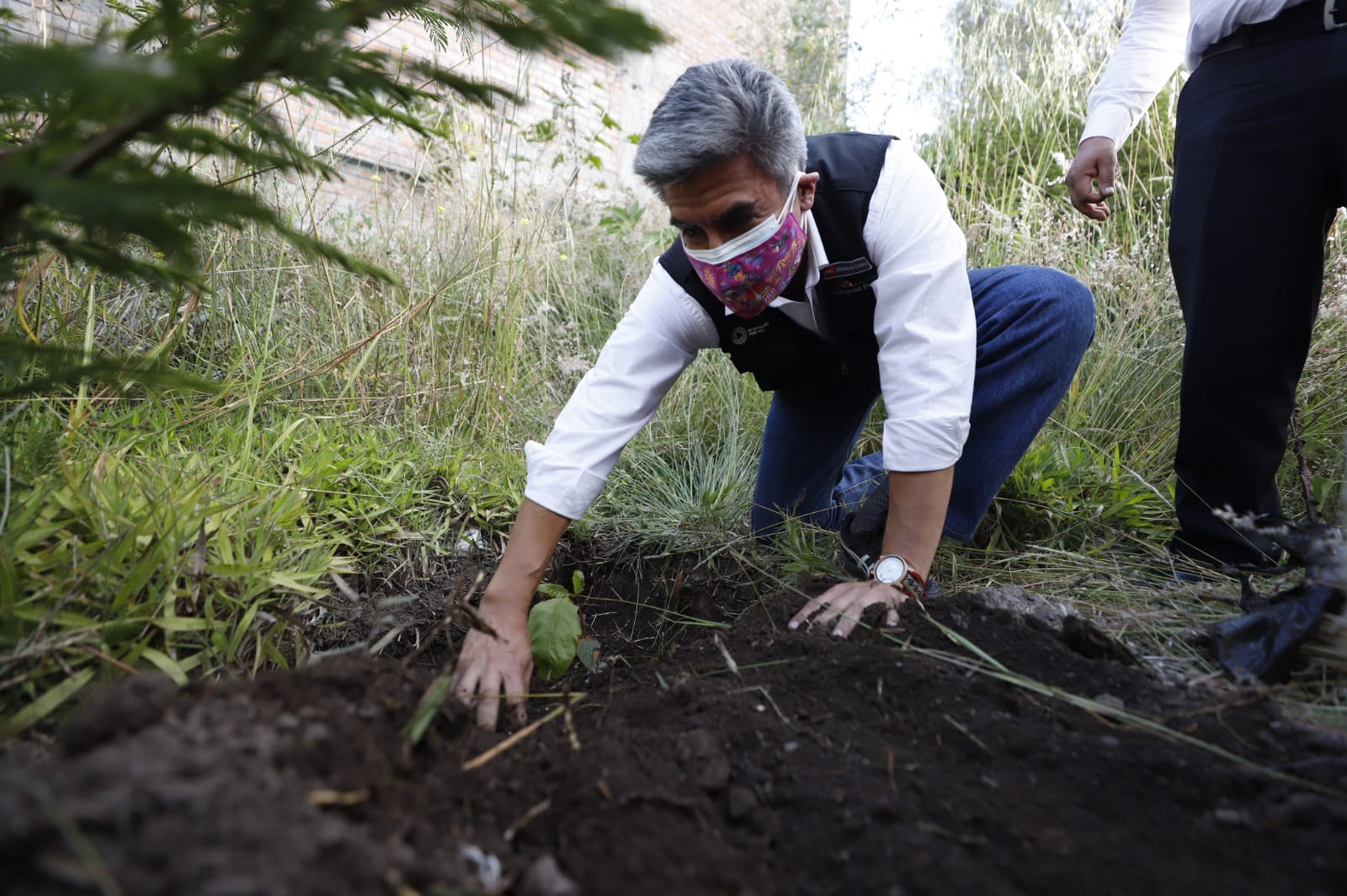 Ministro de Cultura visitó el Santuario de Memoria de La Hoyada