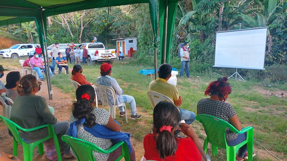 Socializan nuevo proyecto de limpieza pública de Quillabamba en Sarahuasi - Llactapata