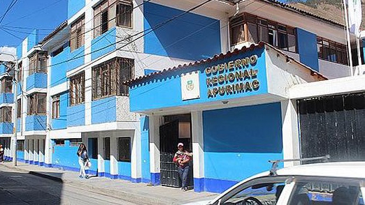 Foto de fachada de la sede del Gobierno Regional
