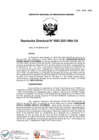 Vista preliminar de documento Resolución Directoral N° 0083-2021-INIA-OA
