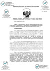 Vista preliminar de documento Resolución Jefatural N° 0054-2021-INIA