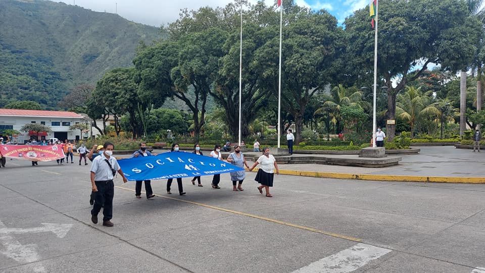 Celebración por el día internacional del trabajo