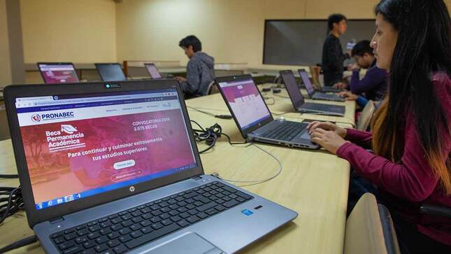 Universitarios de Trujillo, Tumbes y Lima lideran postulaciones al concurso Beca Permanencia 2019