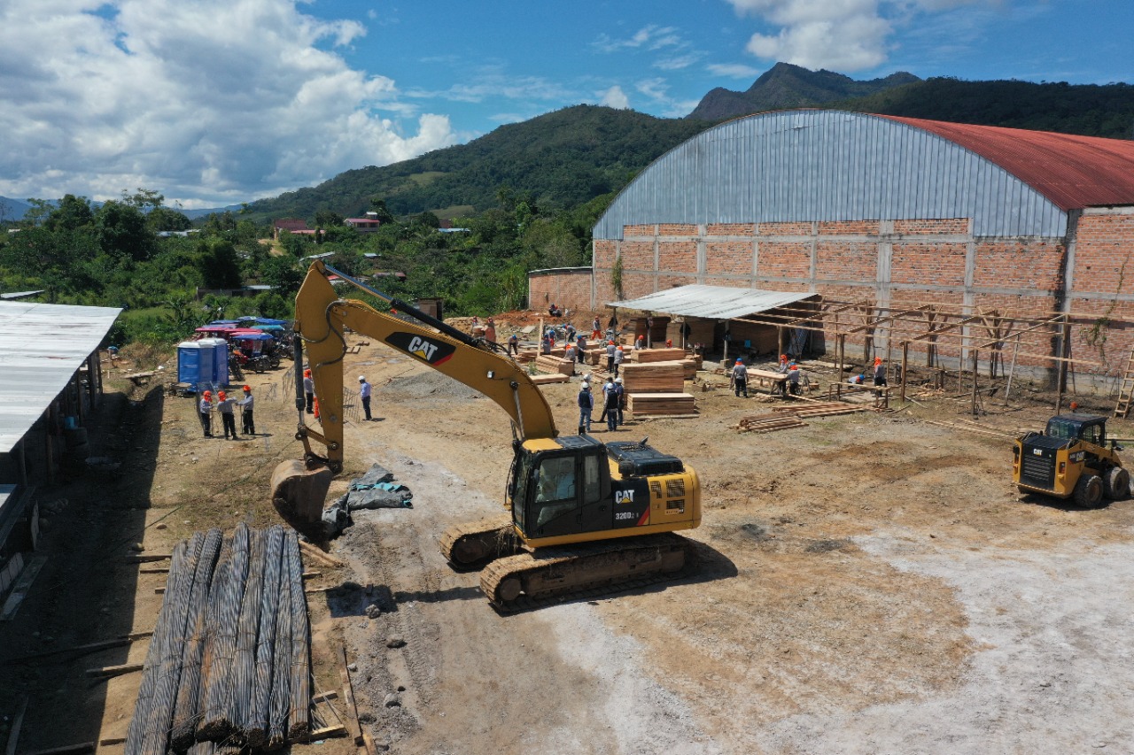La obra ya se encuentra en marcha de acuerdo a lo programado.