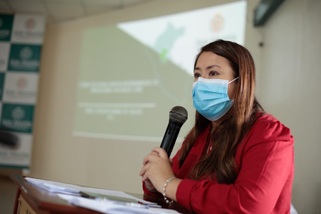 Leslie Zevallos Quinteros, directora regional de Salud.