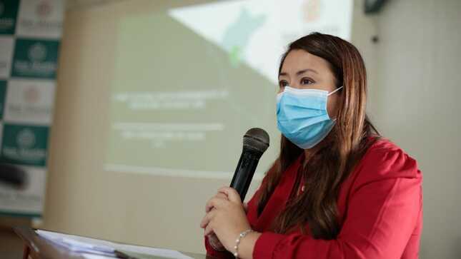 Leslie Zevallos Quinteros, directora regional de Salud.